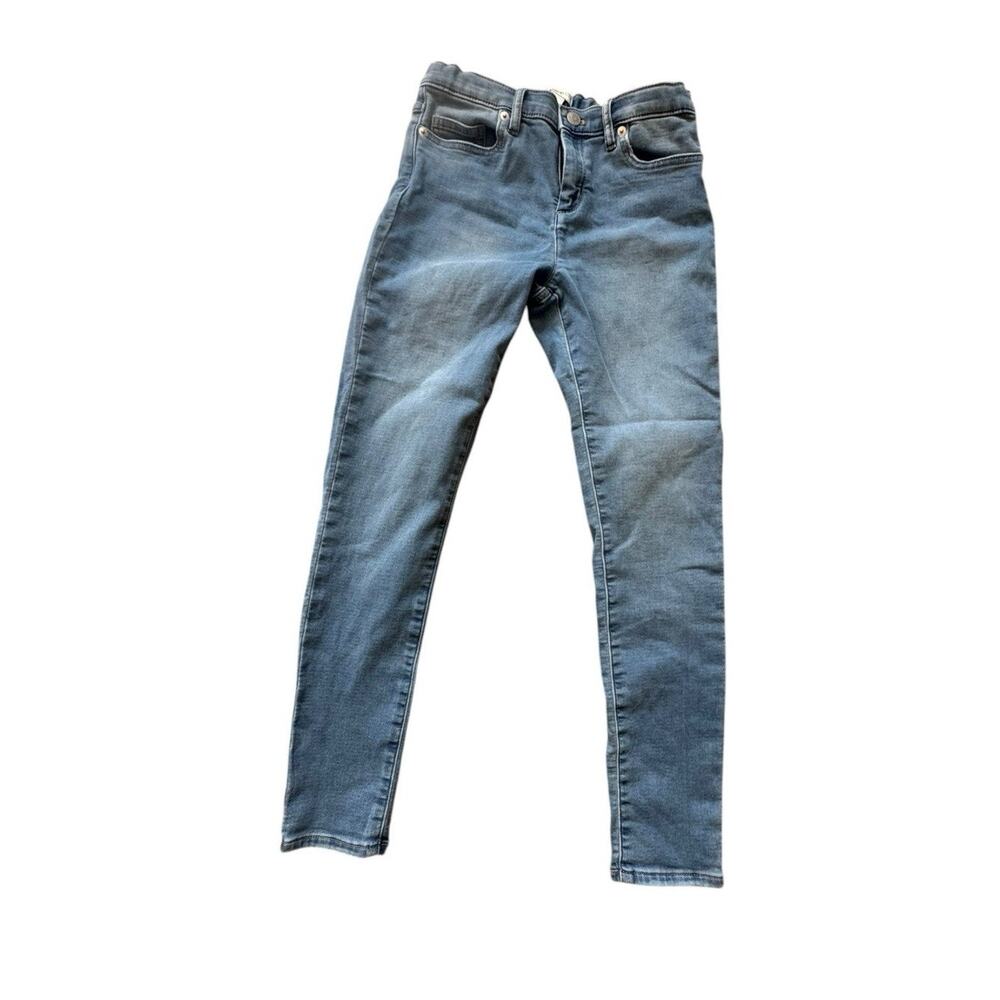 J.Crew Crewcuts Girls Skinny Jeans Adjustable Waist Blue Denim Size 14 XXL